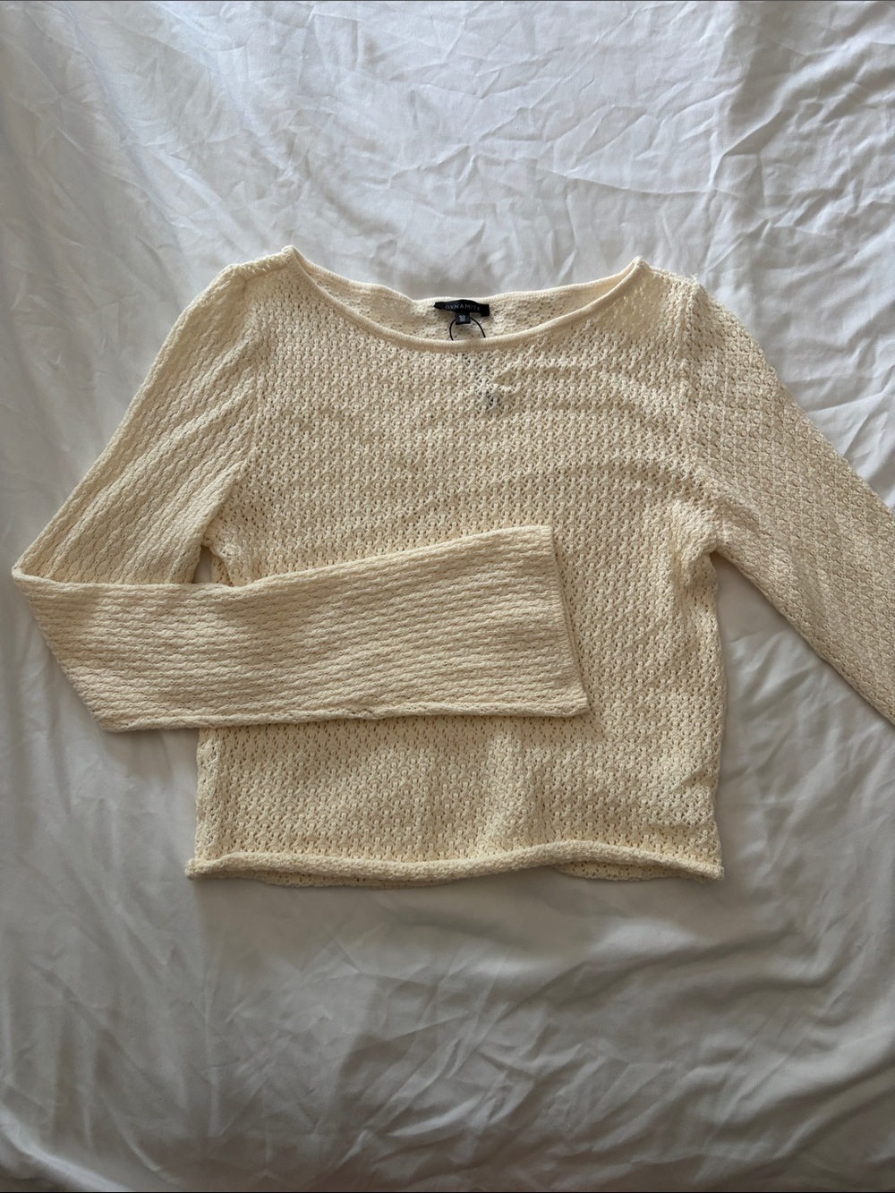 Cropped Knit Sweater